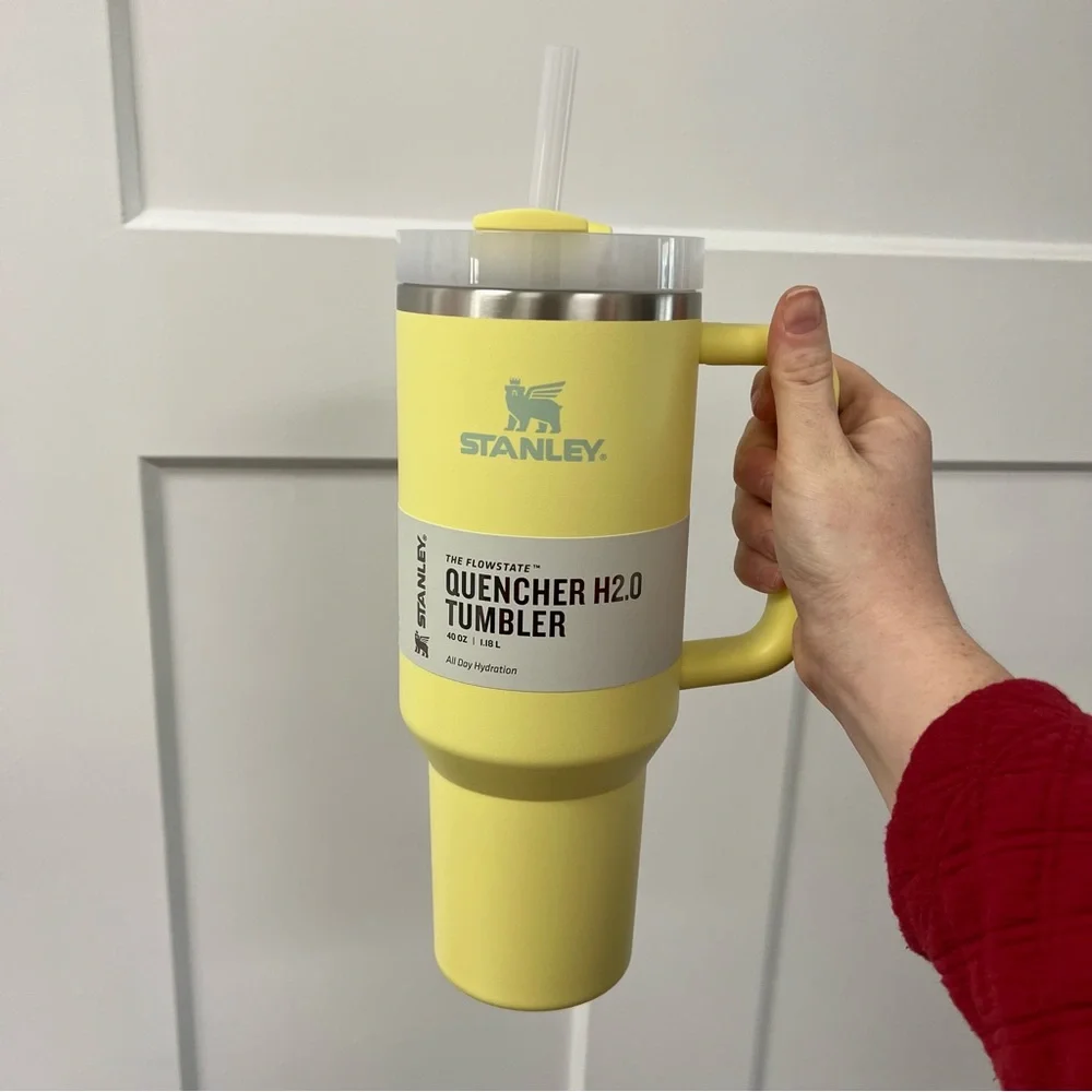 Stanley | Dining | Pomelo Yellow 4oz Quencher H20 Stanley Tumbler | Poshmark